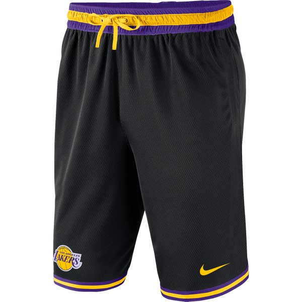 NIKE NBA LOS ANGELES LAKERS DNA SHORTS BLACK | pt.KicksManiac.com