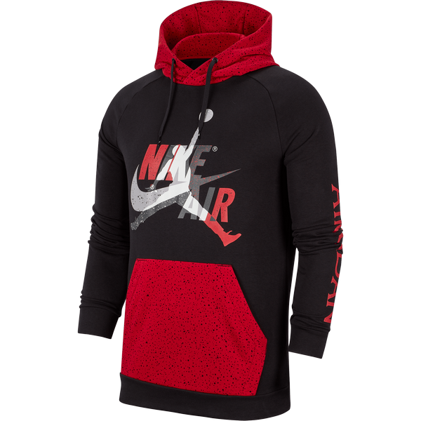 jordan jumpman classics fleece moletom com capuz